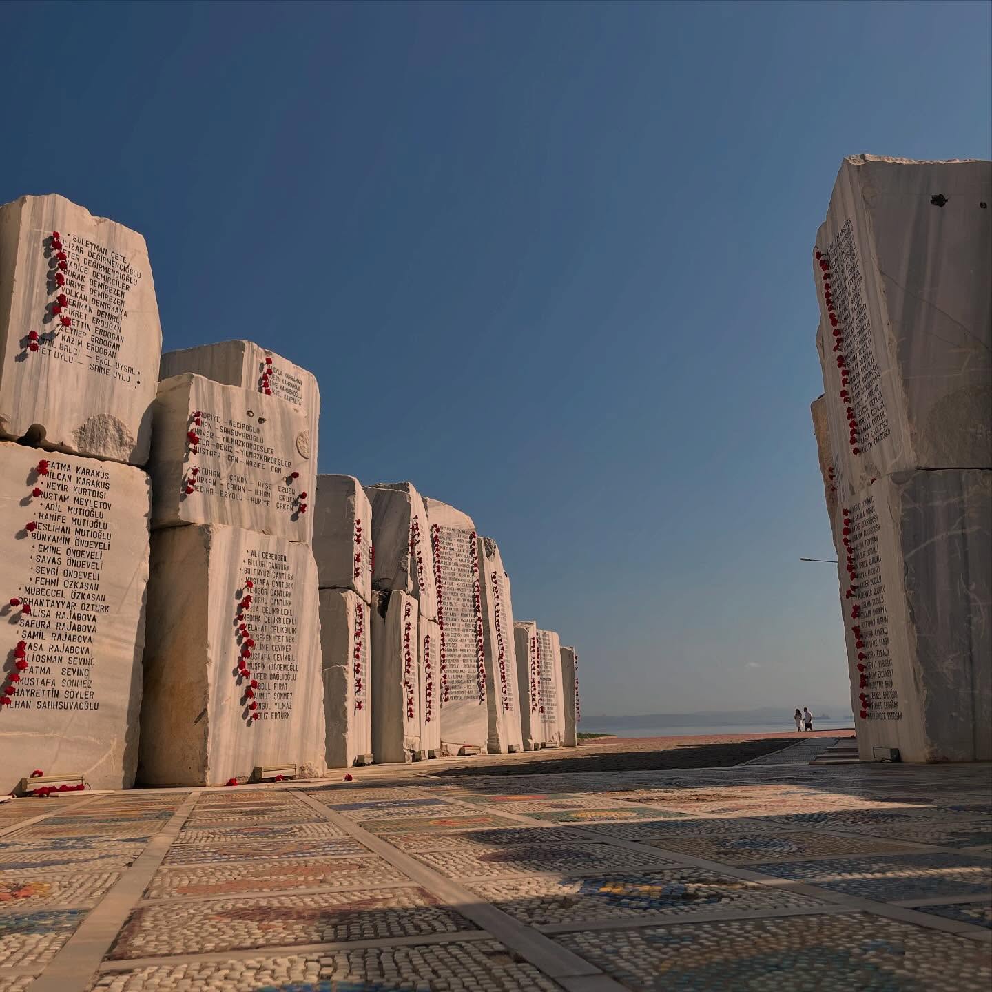 Names Carved in Stone and Sunlight